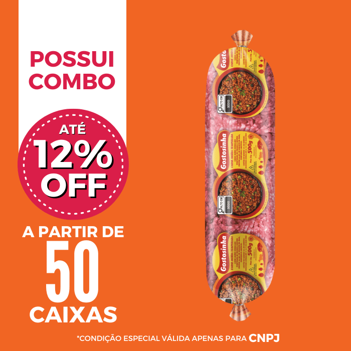 Carne Moída Temp Cong 500g - Gostosinha